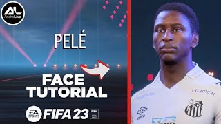 FIFA 23  PELÉ Face Pro Clubs Tutorial [upl. by Essilevi390]