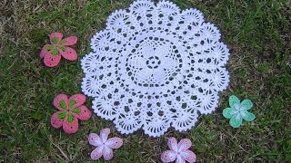 Como Aprender a tejer carpeta Fácil a crochet paso a paso DIY parte 22 [upl. by Edik231]