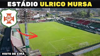 ESTADIO ULRICO MURSA  portuguesa santista  visto de cima [upl. by Ahsetel]