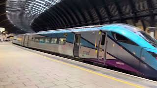 A Transpennine Express Class 802 Departs York Railway Station [upl. by Dumah]