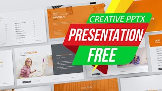 Create Creative Agency PowerPoint Presentation Free Template Download [upl. by Carrol483]