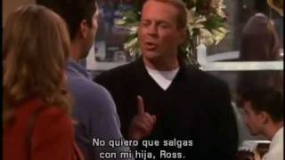 Friends subtitulado al español ross conoce al papa de su novia bruce wparte 13micccrm [upl. by Celestia]