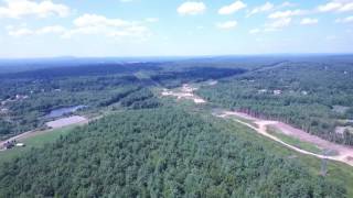 ELWOOD ORCHARDS  CORN MAZE  LONDONDERRY NH 6034346017DJI PHANTOM JOHNNY J FLA [upl. by Ronoc]