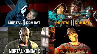 Mortal Kombat  All Guest Characters Fatalities 2011  2024 MK9  MK1 [upl. by Nevil785]