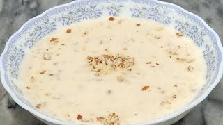 Harira Recipe Hyderabadi Sweet Hareera By Amtuls Food Diaries [upl. by Maleen334]