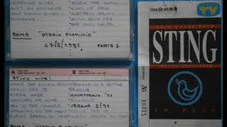 STING  Live In Roma 27051991 quotStadio Flaminioquot Italy FULL AUDIO SHOW [upl. by Susejedairam828]