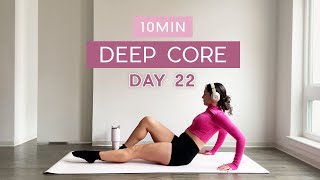 Day 22  1 Month Pilates Plan  15MIN Lower Ab amp Inner Thigh  deep core strengthening [upl. by Inihor]