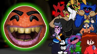 FNF SlicedVs Annoying Orange Ugly But Different Characters Sing It🎵 Everyone Learn With Pibby [upl. by Aniroc]