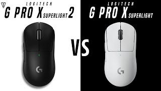 Logitech G Pro X Superlight 2 VS Logitech G Pro X Superlight [upl. by Ydnirb]