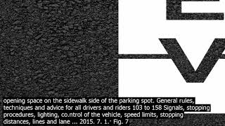 Which classifiers would be be used to indicate a vehicle parking on the street parallel [upl. by Nirmak832]