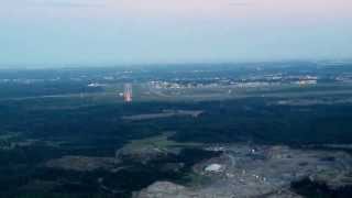 COCKPIT VIEW OF APPROACH AND LANDING AT HELSINKIVANTAA AIRPORT RWY 15 [upl. by Natie]