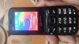 micromax x1800 restore setting [upl. by Aciretal]