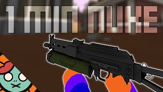 INSANELY QUICK SMG NUKE Krunker [upl. by Niryt]