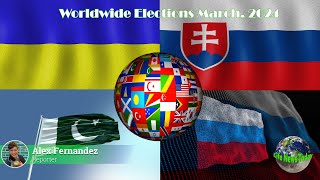 Worldwide Elections March 2024 Life News Today [upl. by Fenton]