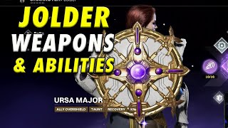 Destiny Rising Jolder Weapons and Abilities [upl. by Lavona]