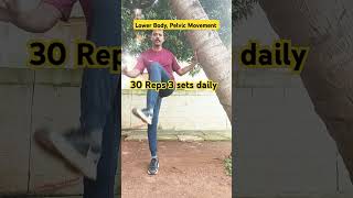 pelvic exercise lowerbodyworkout legexercise [upl. by Pickett]