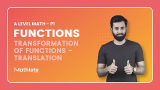 A Level Math P1  Functions  Transformation of Functions  Translation [upl. by Rellek]