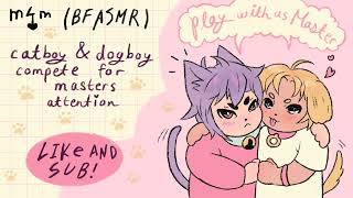 MM4M ASMR Subby Catboy And Dogboy Thanks Master After A Bath [upl. by Myo]