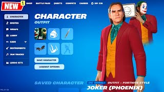 JOKER Joaquin Phoenix by Joker Folie à Deux Skin Recreated in Fortnite JokerFolieADeux [upl. by Ellivnarg]