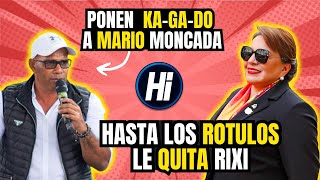 Mario Moncada se Surra cuando Periodista lo Pone Quieto  Hasta de Los Rotulos Quitan a Xiomara [upl. by Artnoed]