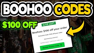 Free Boohoo Promo Codes 2023  These Boohoo Coupon Codes will FOR SURE save you a TON [upl. by Old671]