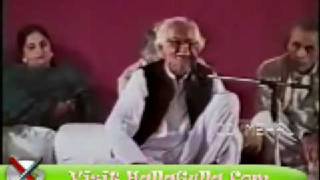 Mushaira Saqi Amrohi Ghazal HallaGulla Com Part 1 [upl. by Egiaf]