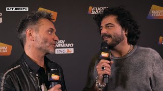 atupertu con FRANCESCO RENGA e NEK Fuori Sanremo ING [upl. by Komara]