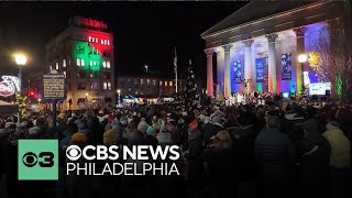 West Chester Christmas Parade illuminates downtown quotThats what the holidays are all aboutquot [upl. by Aderb]