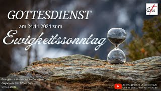 G26Gottesdienst am 241124  Perspektive Ewigkeit [upl. by Atlanta]