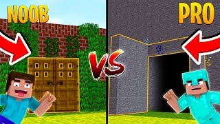 Minecraft  NOOB VS PRO SECRET BASE CHALLENGE wTinyTurtle [upl. by Chan86]