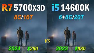 AMD Ryzen 7 5700X3D VS i5 14600K  How Much Difference Between Them [upl. by Belac]