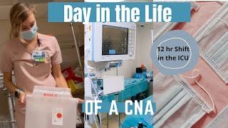 Day in the Life of a CNA in the ICU  12 hour shift [upl. by Gun538]