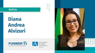 Entrevista a Diana Andrea Alvizuri alumna de Bolivia becada por FUNIBER [upl. by Libb]