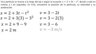 Física  Aceleración  Ejemplo 6 [upl. by Bern]