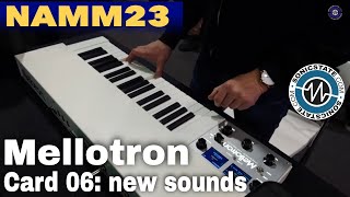 NAMM 2023  Mellotron  M4000D  New Sounds [upl. by Portuna]