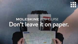 Moleskine Pen Ellipse – Don’t leave it on paper [upl. by Atirehgram]