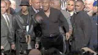 Mike Tyson Flips out at TysonLewis Press Conference Jan 22 [upl. by Krasner]