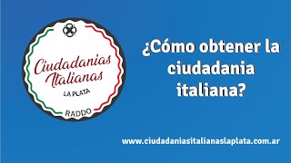 ¿Cómo obtener la Ciudadanía Italiana [upl. by Bary799]