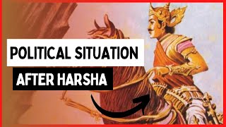 Political Situation After HarshaLesson 66 UGC NET History Series Ancient India Dr Veenus Jain [upl. by Gusta]