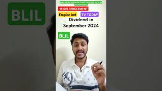 Latest dividend announcement september 2024share dividend undervalued multibagger pennystocks [upl. by Erdnad939]