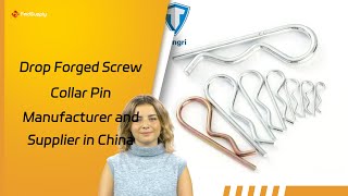 Drop Forged Screw Collar Pin Manufacturer and Supplier in China [upl. by Hnib55]