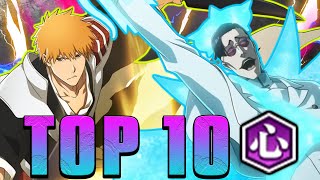 JANUARY 2024 TOP 10 BEST HEART CHARACTERS Bleach Brave Souls [upl. by Harriot277]