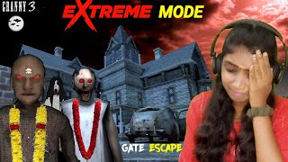 Granny 3 Gate Escape in Extreme Mode Full Gameplay 😰😲  Horror Gameplay in Tamil  Jeni Gaming [upl. by Aynat730]