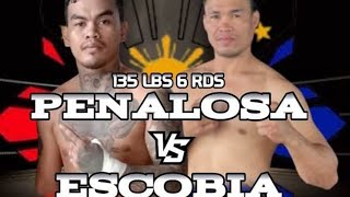 Dave Peñalosa vs Michael Escobia [upl. by Eesak]