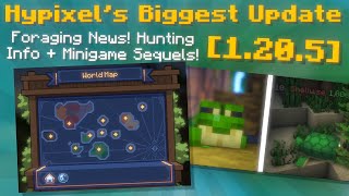 Biggest News in Years Foraging Update Hunting Minigame Sequels  More Hypixel Skyblock News [upl. by Stoat]