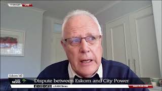 Eskom Bill  Dispute between Eskom and City Power Chris Yelland weighs in [upl. by Halsted]