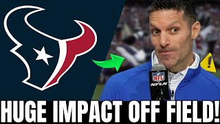 💣⚡ EXCLUSIVE TEXANS STAR SHOCKING OFFFIELD IMPACT HOUSTON TEXANS NEWS [upl. by Ojeillib]