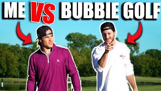 Epic 9 hole match against Bubbie Golf  CRAZY finish  Micah Morris [upl. by Shaylynn765]