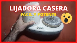 COMO HACER una LIJADORA CASERA✔️​✔️​  PARA MADERA Y ETC [upl. by Analise]