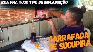 ESSA GARRAFADA DE SUCUPIRA É BOA PRA TODO TIPO DE INFLAMAÇÃO E DORES FICA 45 DIAS ENTERRADA [upl. by Kidd722]